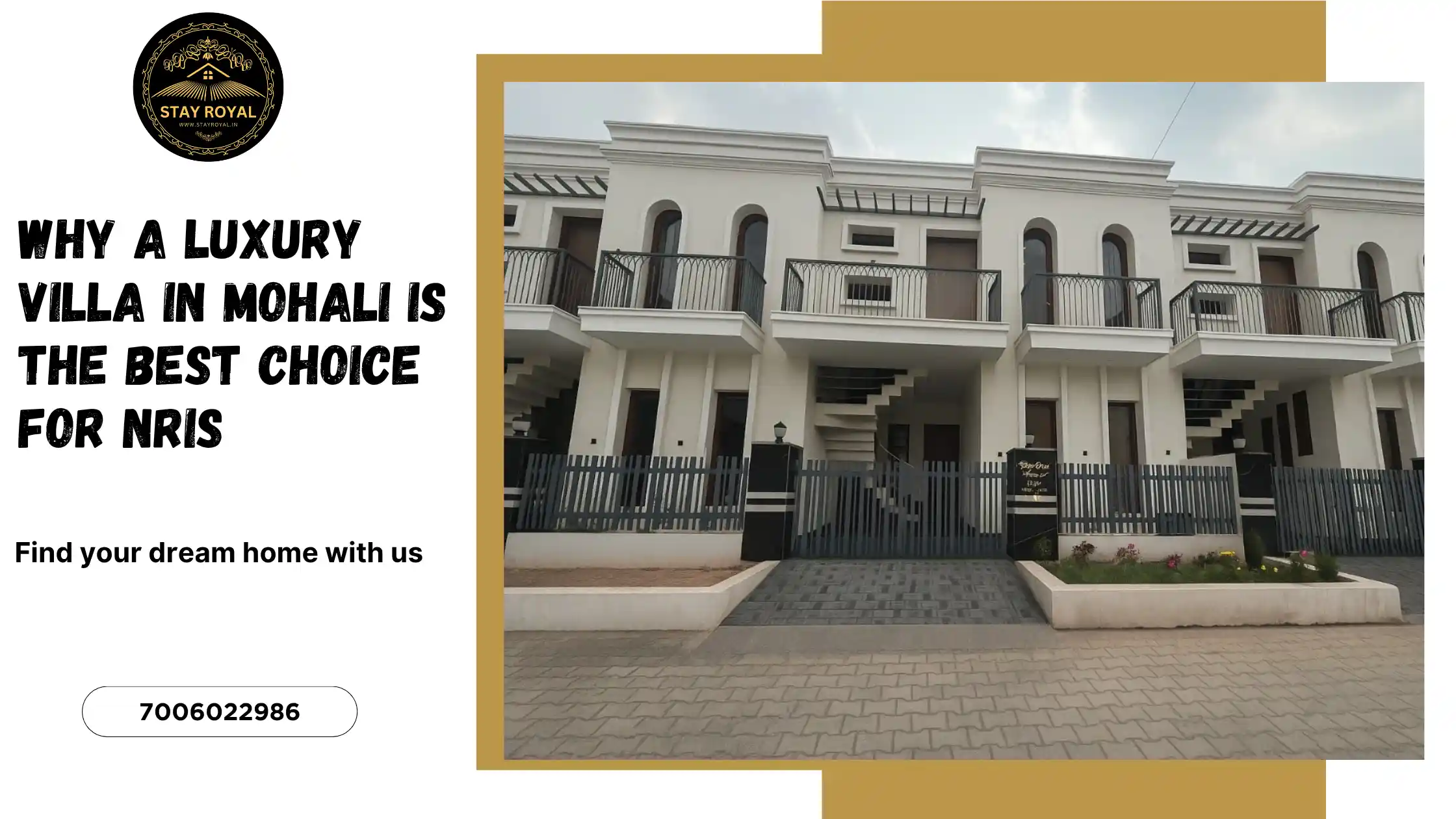 Why a Luxury Villa in Mohali is the Best Choice for NRIs